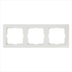 Изображение Рамка G-Classic 3-постовая, цвет слоновая кость